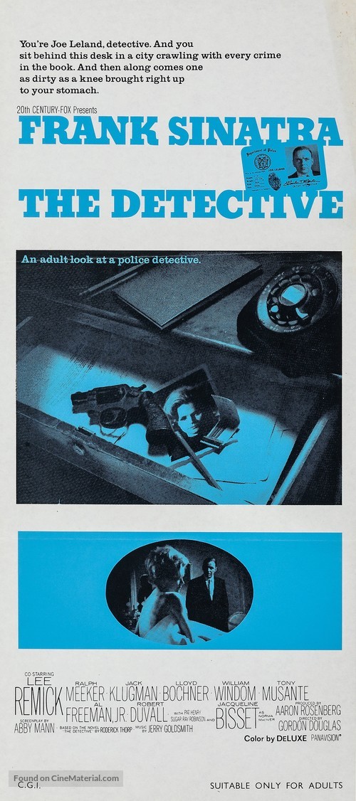 The Detective - Australian Movie Poster