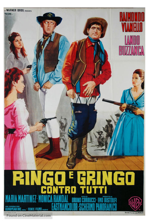 Ringo e Gringo contro tutti - Italian Movie Poster