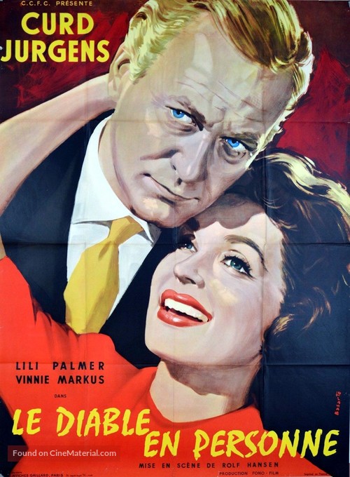 Teufel in Seide - French Movie Poster