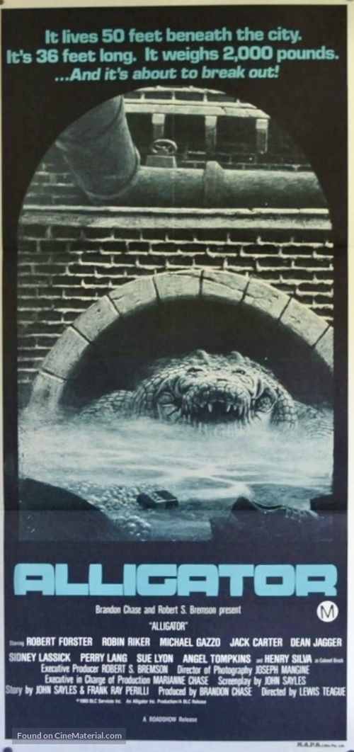 Alligator - Australian Movie Poster