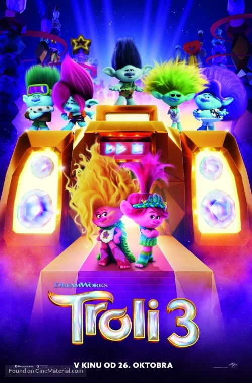 Trolls Band Together - Slovenian Movie Poster