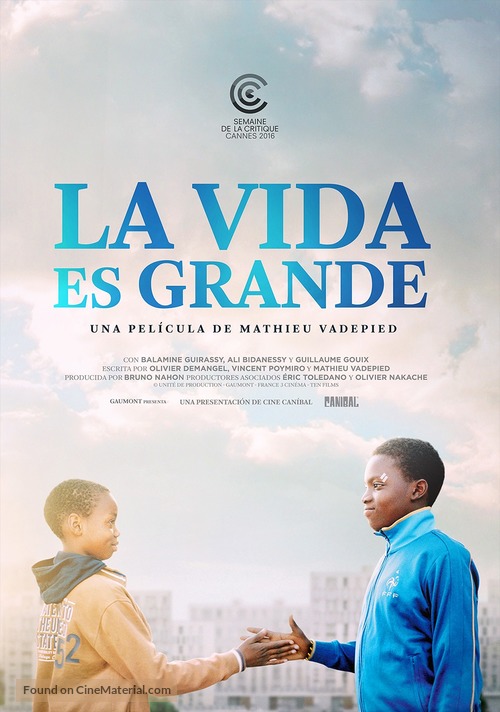 La vie en grand - Mexican Movie Poster