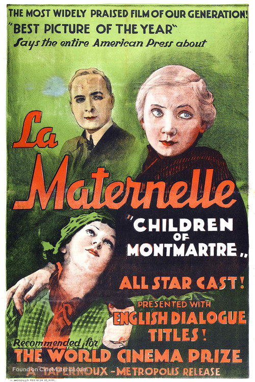 La maternelle - Movie Poster