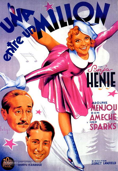 One in a Million - Spanish Movie Poster