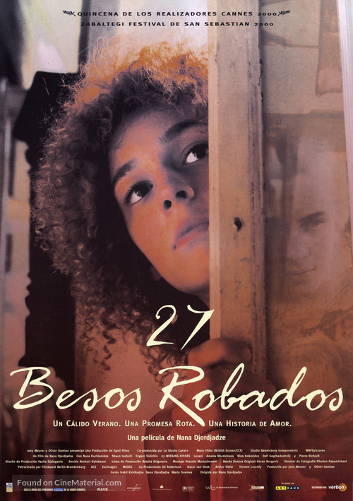 27 Missing Kisses - Spanish Movie Poster