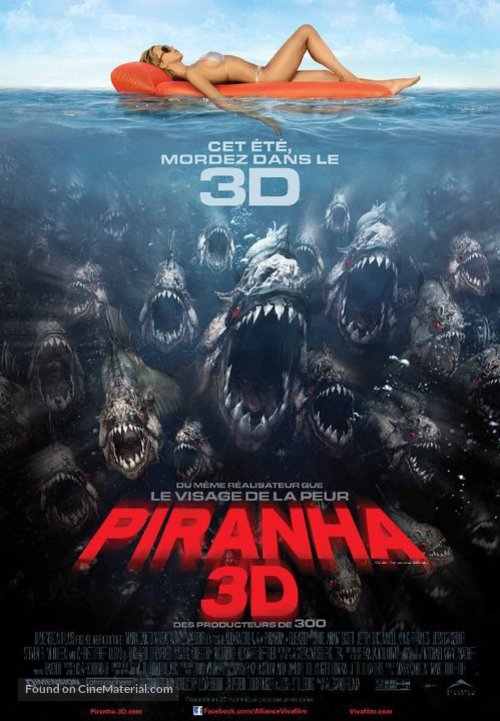 Piranha - Canadian Movie Poster