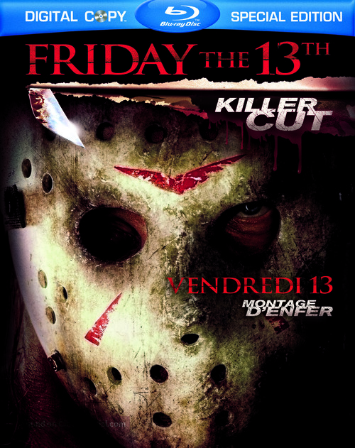 Friday the 13th - Canadian Blu-Ray movie cover