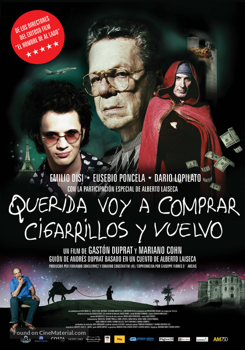 Querida voy a comprar cigarrillos y vuelvo - Argentinian Movie Poster
