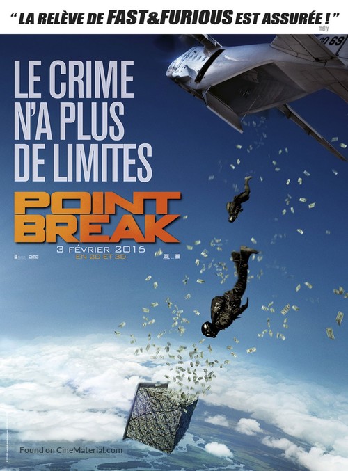 Point Break - French Movie Poster