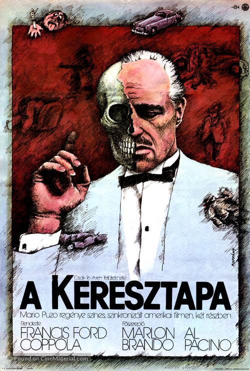 The Godfather - Hungarian Movie Poster