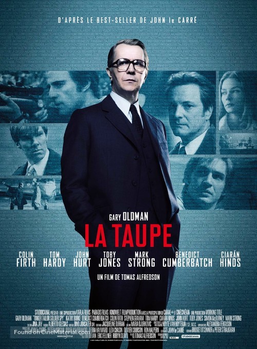 Tinker Tailor Soldier Spy - French Movie Poster