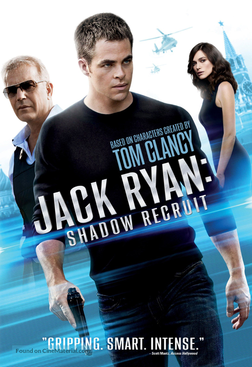 Jack Ryan: Shadow Recruit - DVD movie cover