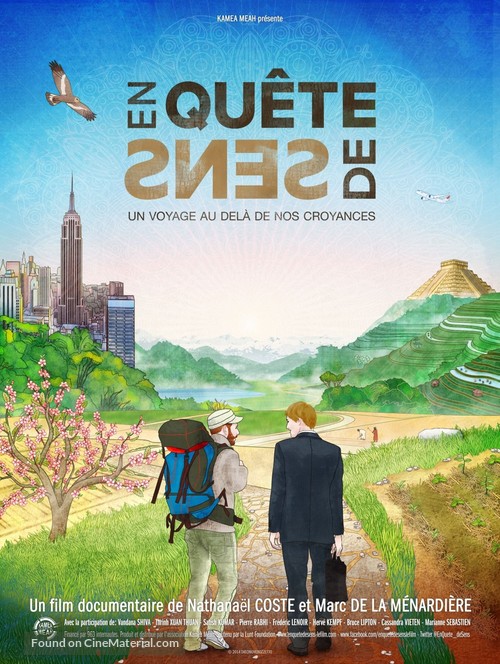 En qu&ecirc;te de sens - French Movie Poster