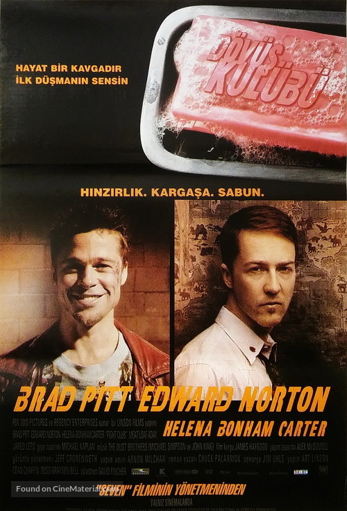 Fight Club - Turkish Movie Poster