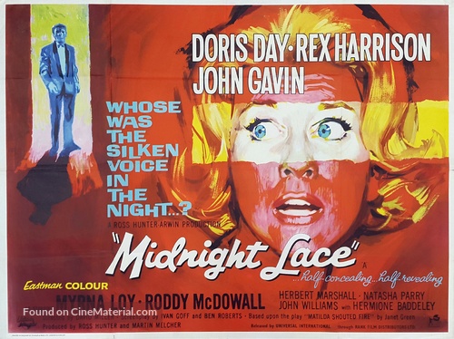 Midnight Lace - British Movie Poster