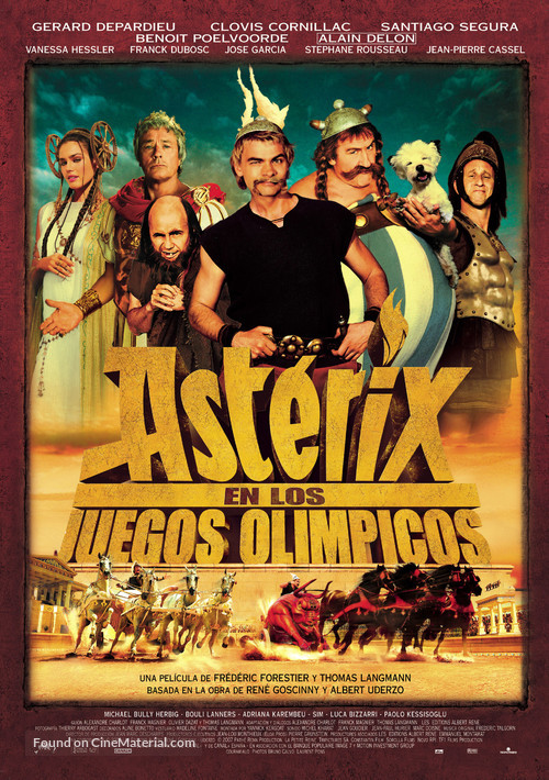 Ast&egrave;rix aux jeux olympiques - Spanish Movie Poster