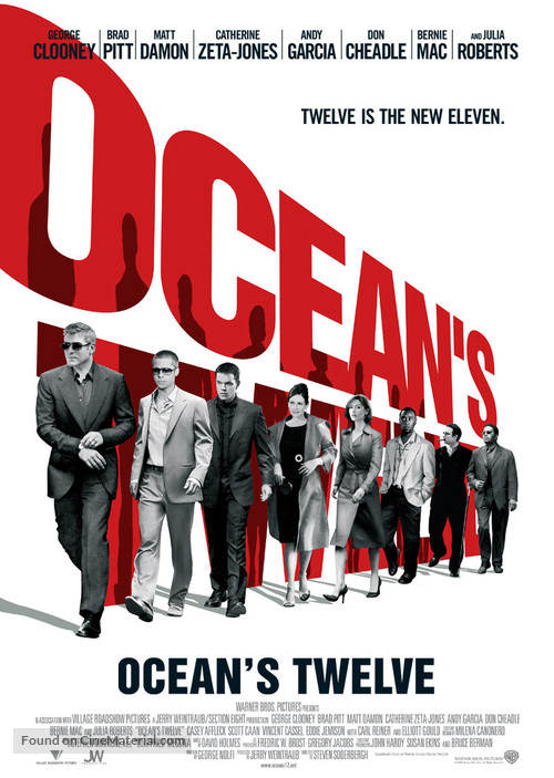 Ocean&#039;s Twelve - Movie Poster