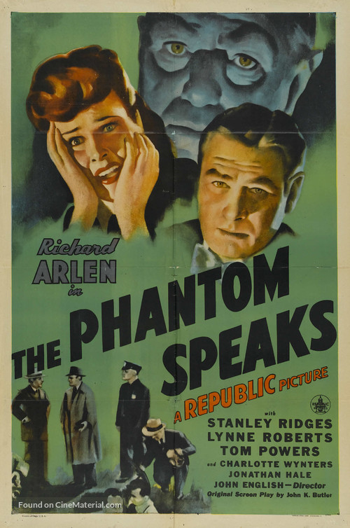 The Phantom Speaks - Movie Poster