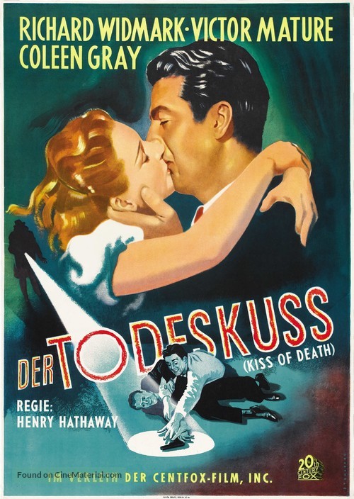 Kiss of Death - German Movie Poster