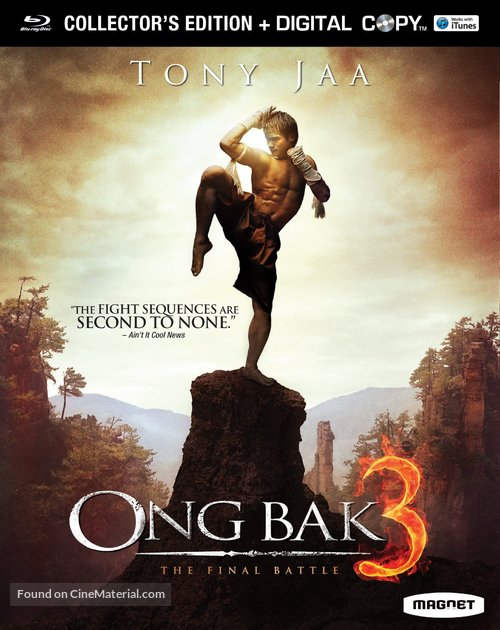 Ong Bak 3 - Blu-Ray movie cover