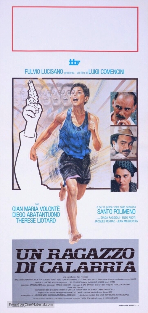 Un ragazzo di Calabria - Italian Movie Poster