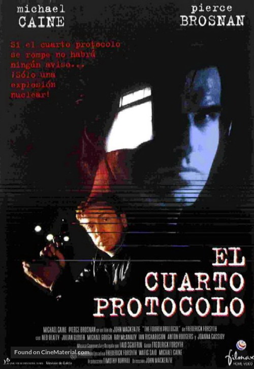 The Fourth Protocol - Spanish DVD movie cover