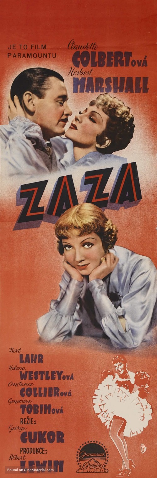 Zaza - Czech Movie Poster