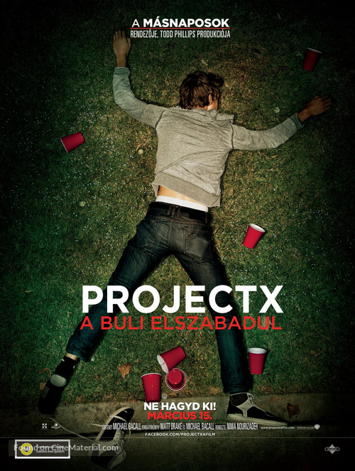 Project X - Hungarian Movie Poster