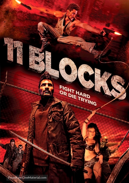 11 Blocks - Canadian DVD movie cover