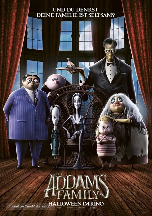 The Addams Family - German Movie Poster