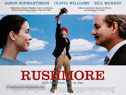 Rushmore - British Movie Poster