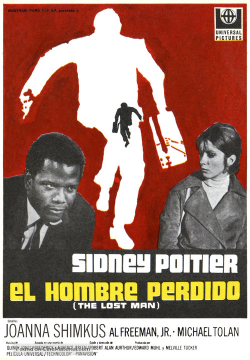 The Lost Man - Spanish Movie Poster