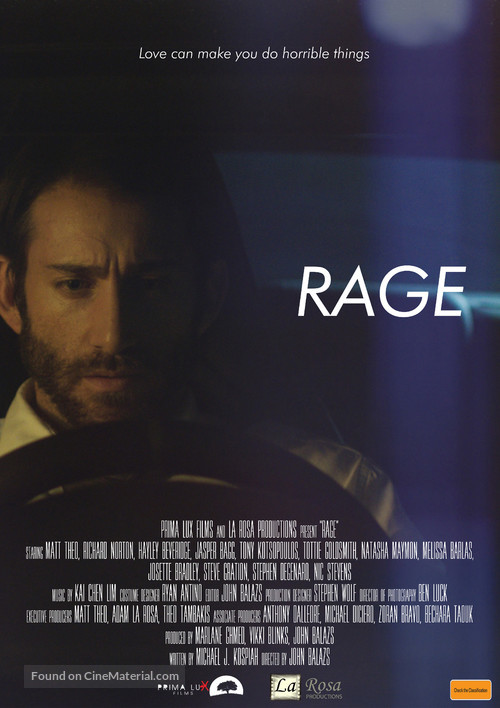 Rage - Australian Movie Poster