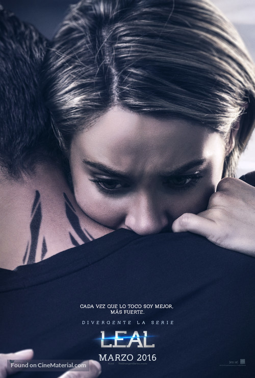 The Divergent Series: Allegiant - Mexican Movie Poster