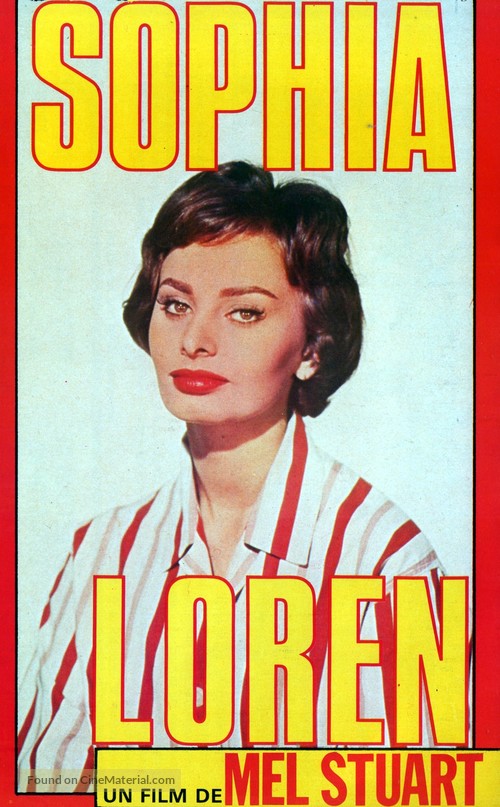 Sophia Loren: Her Own Story (1980) French vhs movie cover