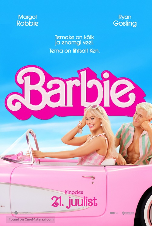 Barbie - Estonian Movie Poster