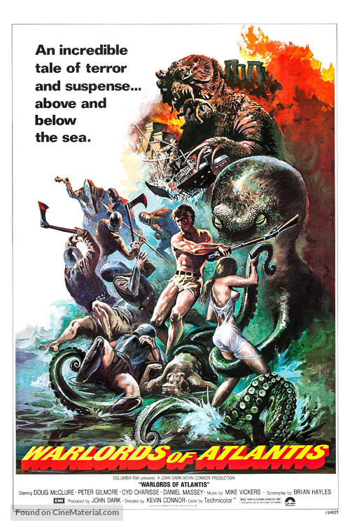 Warlords of Atlantis - Movie Poster