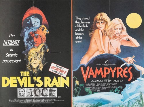 The Devil&#039;s Rain - British Combo movie poster