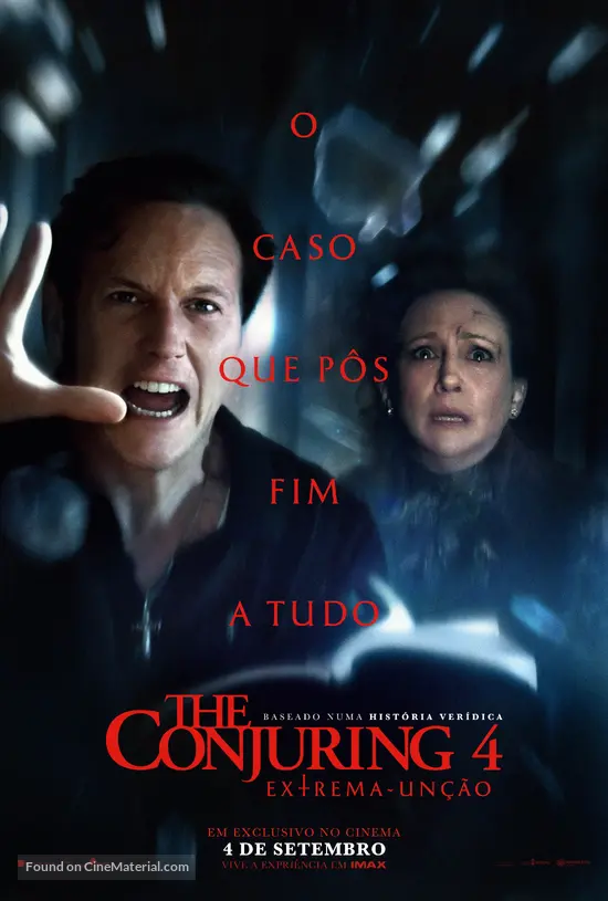 The Conjuring: Last Rites - Portuguese Movie Poster