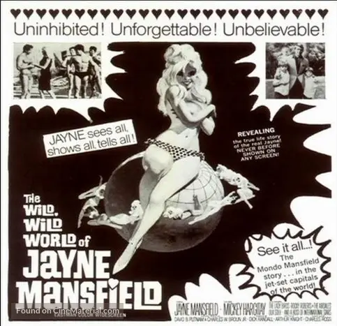 The Wild, Wild World of Jayne Mansfield - Movie Poster