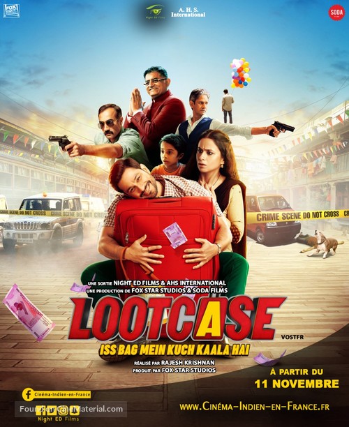 Lootcase - French Movie Poster