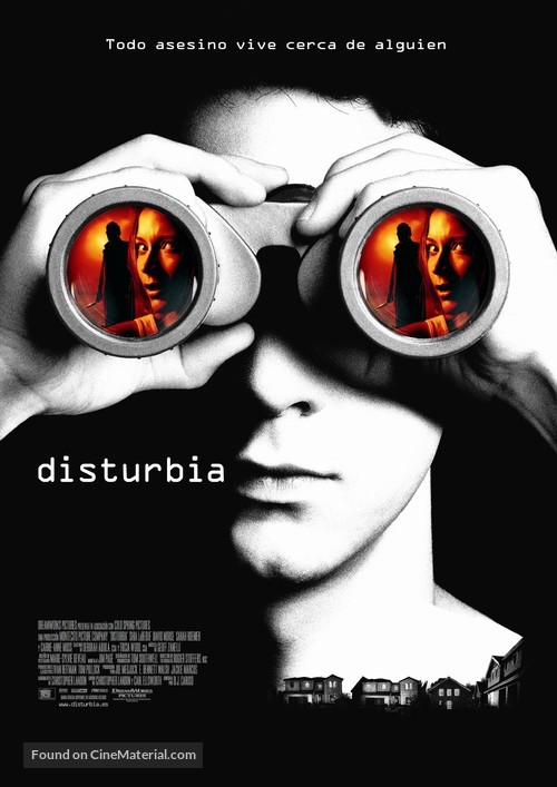 Disturbia - Spanish Movie Poster