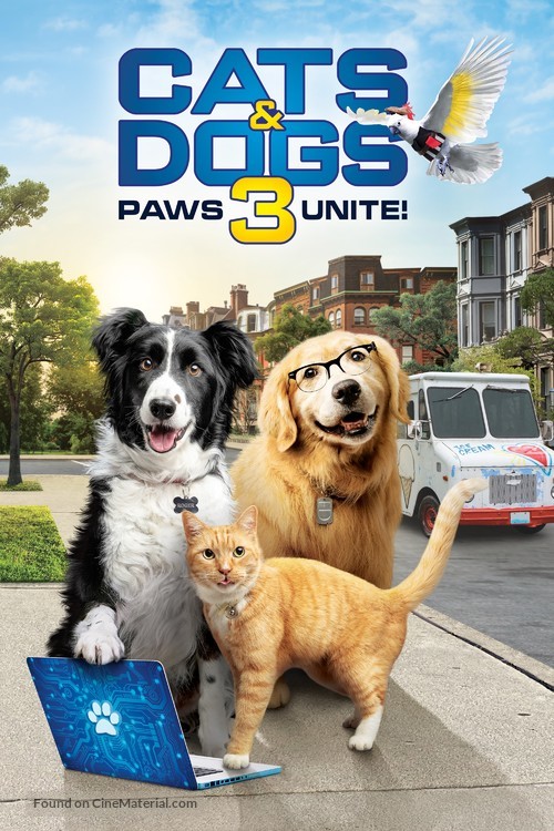 Cats &amp; Dogs 3: Paws Unite - Video on demand movie cover