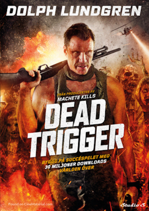 Dead Trigger - Swedish DVD movie cover