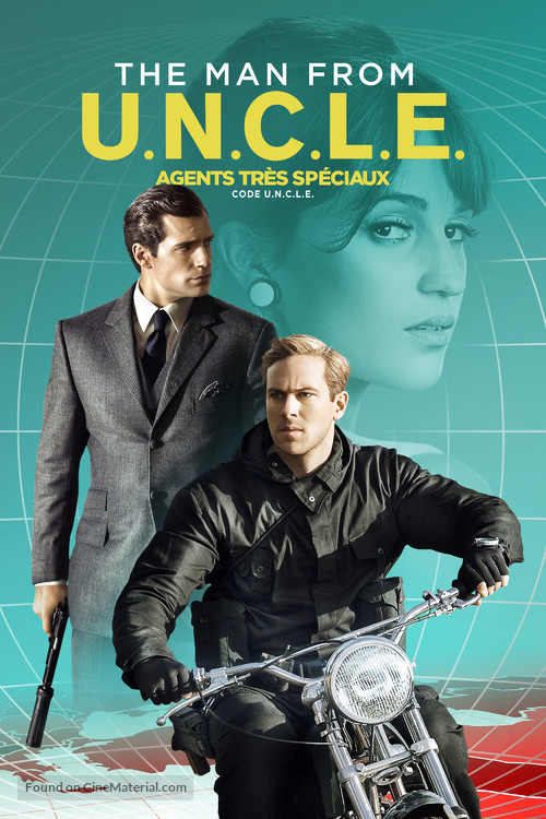 The Man from U.N.C.L.E. - Belgian Movie Cover