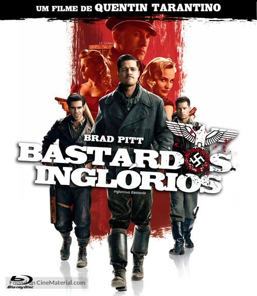 Inglourious Basterds - Brazilian Blu-Ray movie cover