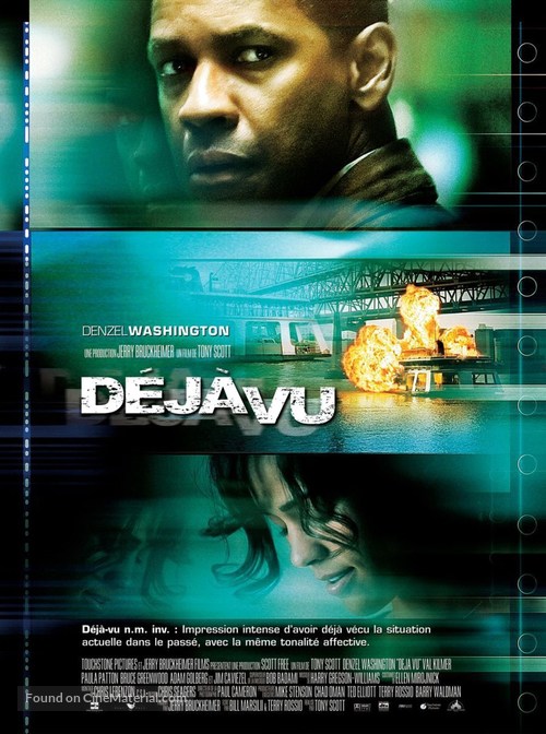 Deja Vu - French Movie Poster