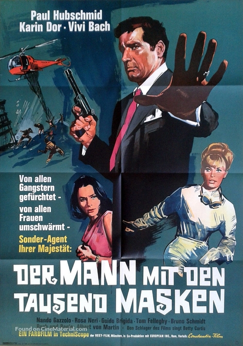 Upperseven, l&#039;uomo da uccidere - German Movie Poster