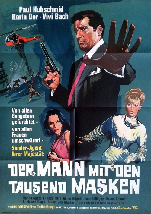 Upperseven, l&#039;uomo da uccidere - German Movie Poster