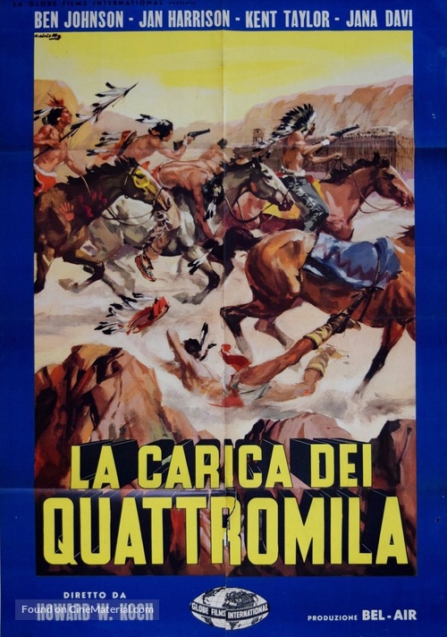 Fort Bowie - Italian Movie Poster